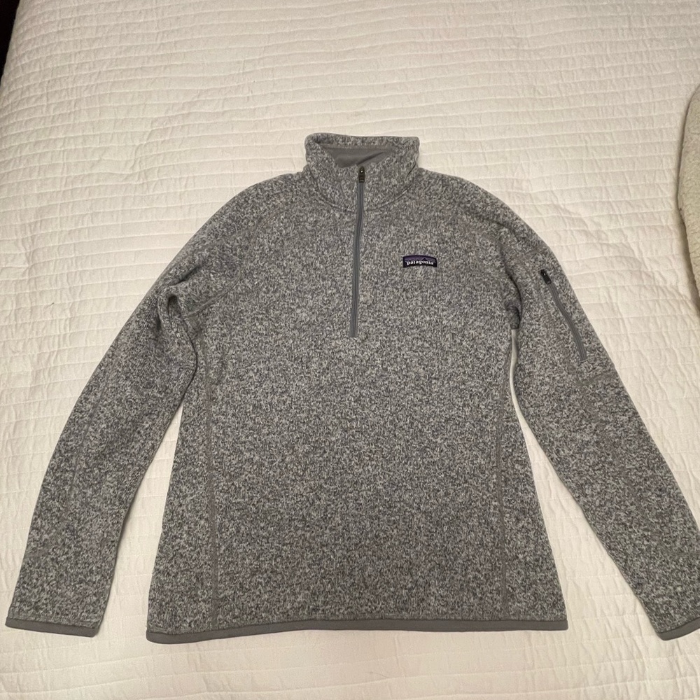 EUC Women’s Patagonia Better Sweater 1/4 Zip Pullover - Size M